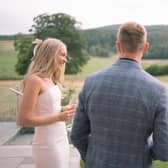 Couple with Liam of Kate's Bespoke Catering Pic: Rachel Takes Pictures