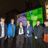 Kemnay Academy pupils at My Land My Story closing event