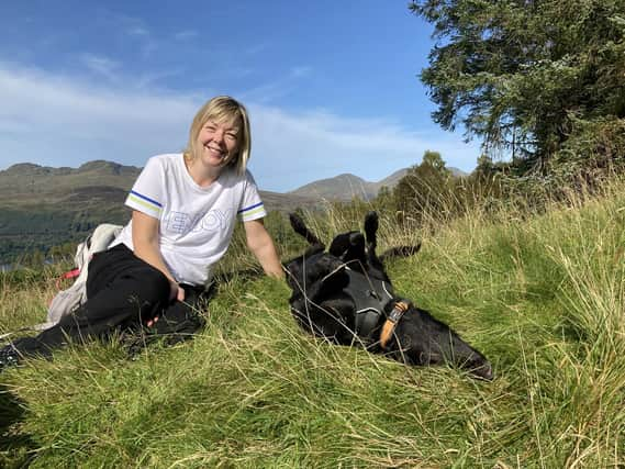 Pamela Moffat and Chilli