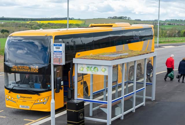 The £1.4 million improvements at Ellon Park and Ride are now complete.
