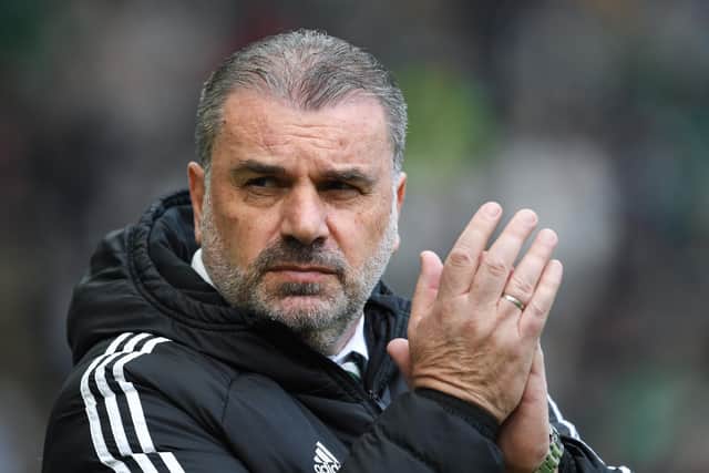 Ange Postecoglou has expressed frustration over Celtic's post-split fixture scheduling. (Photo by Craig Foy / SNS Group)