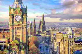 Old Town Edinburgh and Edinburgh Castle Pic: Wasin Pummarin