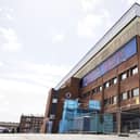 Construction work continues on the Copland Road Stand at Ibrox Stadium. Picture taken July 4, 2024. (Photo by Ross MacDonald / SNS Group)