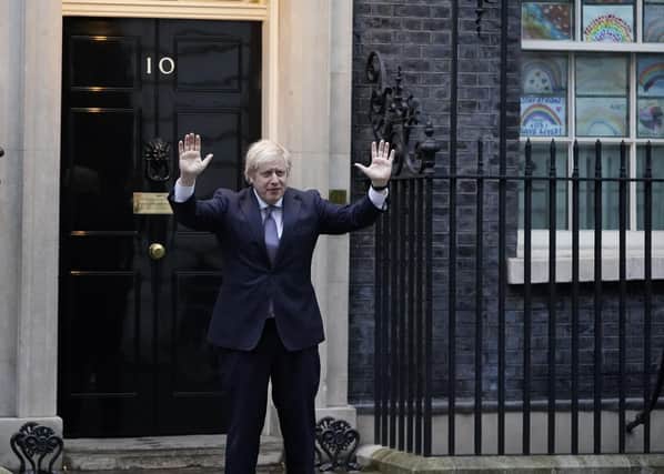 Boris Johnson's 'charisma' seems to vanish when he crosses the Border, says Joyce McMillan (Picture: Aaron Chown/PA Wire)