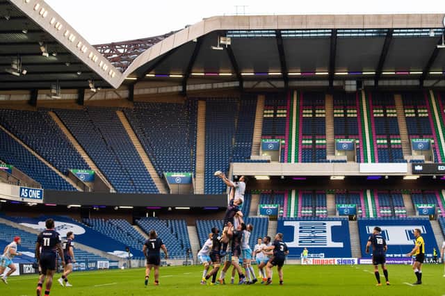 Murrayfield will be empty once again when Edinburgh play Ulster on June 5. Picture: Paul Devlin/SNS
