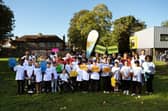 All smiles in South London as the parkrun primary initiative was launched.