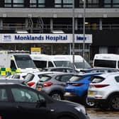 Monklands Hospital in Airdrie