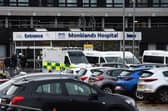 Monklands Hospital in Airdrie