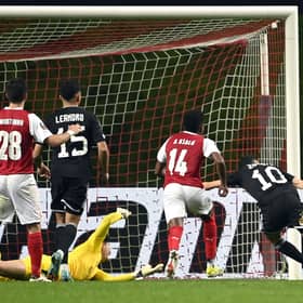 Qarabag's No.10 Abdellah Zoubir - once of Hibs - scored twice as the Azeris overcame Braga 4-2 in Portugal.
