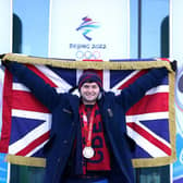 Great Britain's Bruce Mouat has been chosen to be the flagbearer in the Beijing Winter Olympics closing ceremony (Photo: Andrew Milligan/PA Wire).