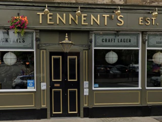 Tennent's is another popular West End pub that will be screening the Europa League Final live.