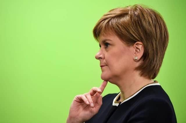 Nicola Sturgeon. Picture: Jeff J Mitchell/PA Wire