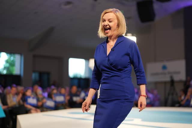 Liz Truss won the support of Sajid Javid as polls showed her further ahead.