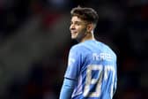 James McAtee of Manchester City U21. (Photo by George Wood/Getty Images)