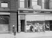 Rankins' Flowers and Fruit - New shop at 80 Princes Street Edinburgh  - Exterior