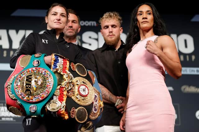 The historic fight will be the first women's fight to headline Madison Square Garden. Photo: Sarah Stier/Getty Images.