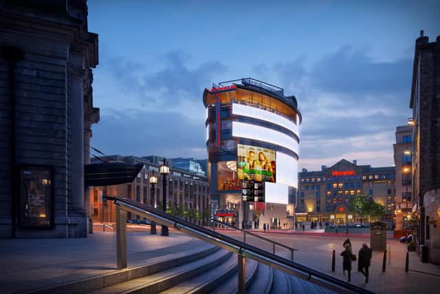 Plans for a new 'film temple' for Edinburgh were unveiled by the Filmhouse and the city's film festival earlier this year. Image: Richard Murphy Architects
