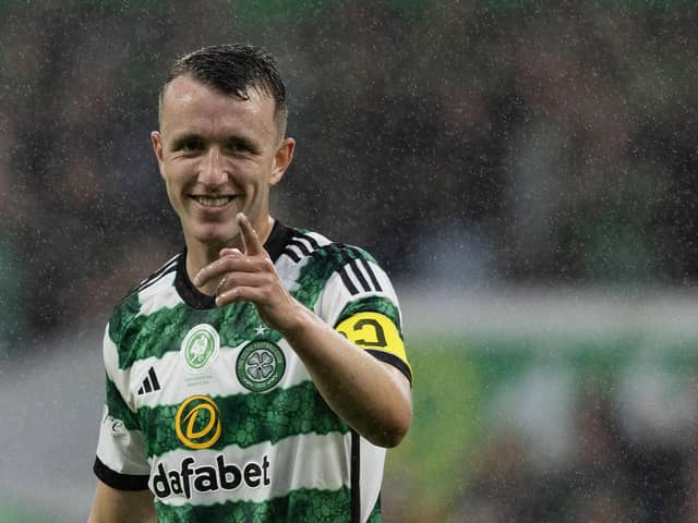 David Turnbull scored and wore the captain's armband in Celtic's win over Atletic Club Bilbao.
