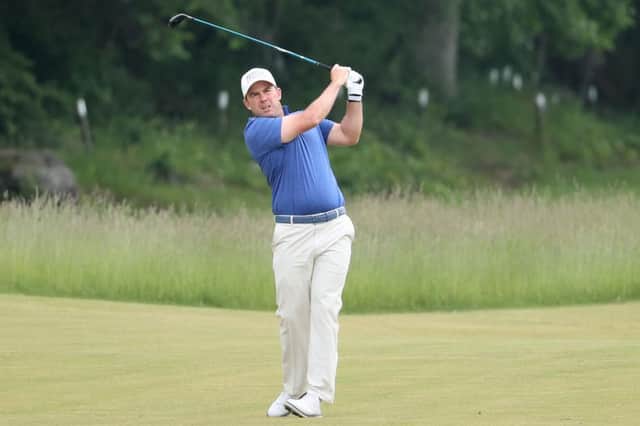 Richie Ramsay during the first round of the Scandinavian Mixed Hosted by Henrik and Annika at Vallda Golf & Country Club in Gothenburg. Picture: Warren Little/Getty Images.