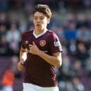 Hearts defender Aaron Hickey is wanted by Celtic. Picture: SNS