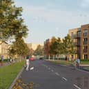 An image showing part of the overall masterplan for the Bridgewater Village development at South Queensferry.