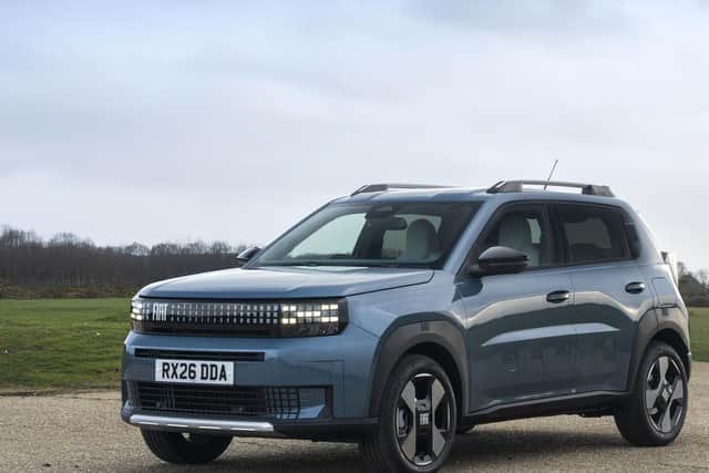 The little 1.2-litre engine purrs into life with its traditional three-cylinder thrum