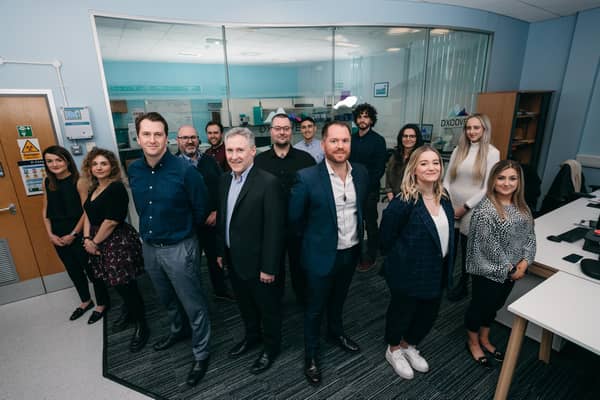 The Glasgow-based medtech business has 15 staff and is expanding its network in Europe and the US. Picture: Andrew Cawley.