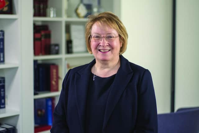 Law Society of Scotland President Sheila Webster