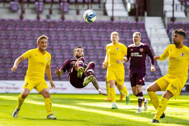 Bonnyrigg faced Hearts in a pre-season friendly - now they take on Hibs in the Premier Sports Cup.
