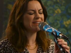Amy Macdonald performing in a recent video for the 'Scotsman Sessions.