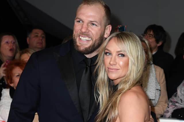 James Haskell and his wife Chloe Madeley. His candour in a book has been trumped by hers in a newspaper