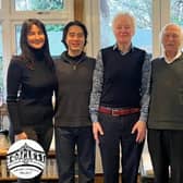 Pictured L-R: Leslie Kenny, Dr Paul Ch'en, Sir Muir Gray, Professor Denis Noble and Sir Chris Ball, all of the Oxford Longevity Project.