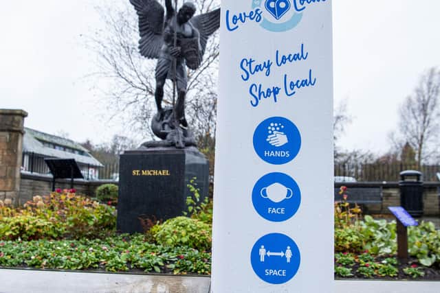 The 'Stay at Home' message is set to be replaced by the 'Stay Local' message from Friday.