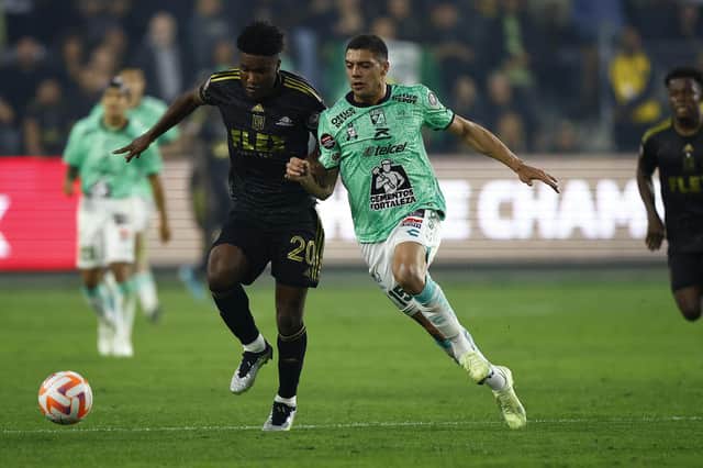 LAFC midfielder Jose Cifuentes (No.20) is a target for Rangers.