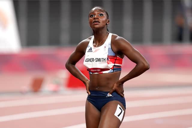 Dina Asher-Smith has been suffering from a hamstring injury. Picture: Mike Egerton/PA Wire