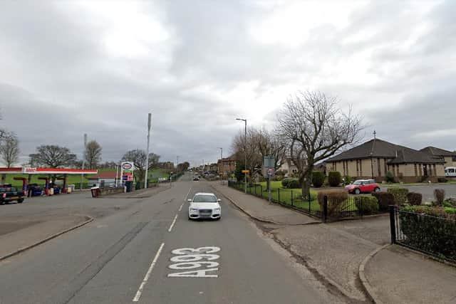 An ATM was damaged and cash was stolen from within outside a filling station on Dean Road in Bo’ness on Tuesday.