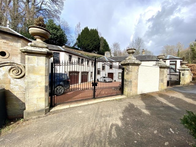 Security gates.