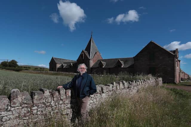 George Mackintosh at Papple Steading and the surrounding area, near Haddington, East Lothian. Picture: Stewart Attwood