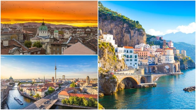 As many as 12 countries could be added to the green travel list - including Italy, Bulgaria and Germany (Shutterstock)