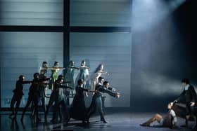 Accusatory fingers in Scottish Ballet’s The Crucible (Picture: Rimbaud Patron)