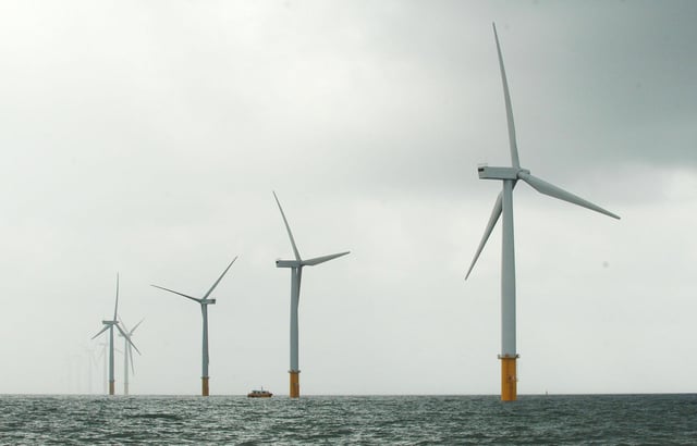 Cook forecasts good progress in 2021 in the route map towards the next generation of the UK's offshore wind farm projects. Picture: Anna Gowthorpe/PA Wire.