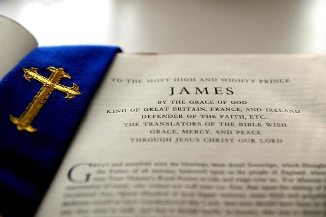 A bible in the church (Pic: TSPL)