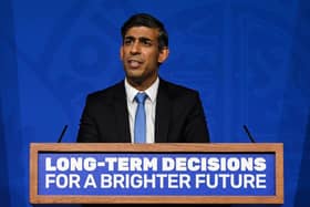 Rishi Sunak talks of making long-term decisions but may be about to make a short-term one (Picture: Justin Tallis/WPA pool/Getty Images)