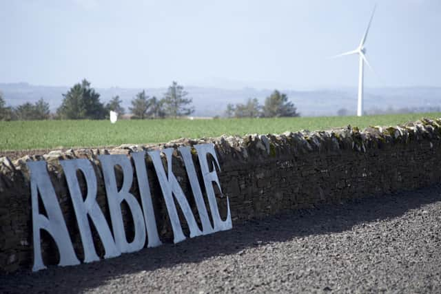 The business has installed a key one-megawatt wind turbine, having secured planning permission last year. Picture: contributed.