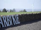 The business has installed a key one-megawatt wind turbine, having secured planning permission last year. Picture: contributed.