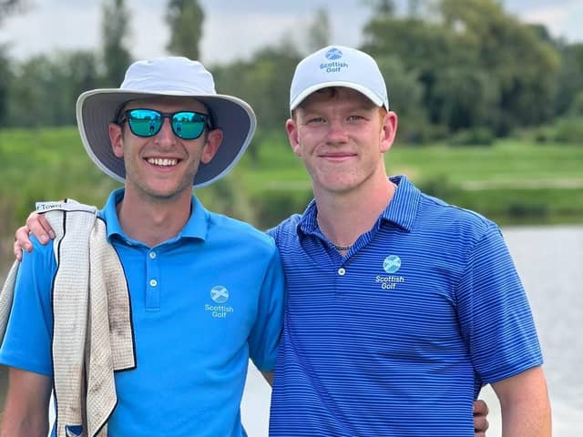 Suffolk-based Gregor Tait and Blairgowrie's Gregor Graham both produced stong displays in the Italian International Amateur Championship. Picture: GolfRSA