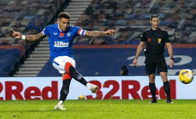 Tavernier's penalty made it 7-0 (Photo by Alan Harvey / SNS Group)