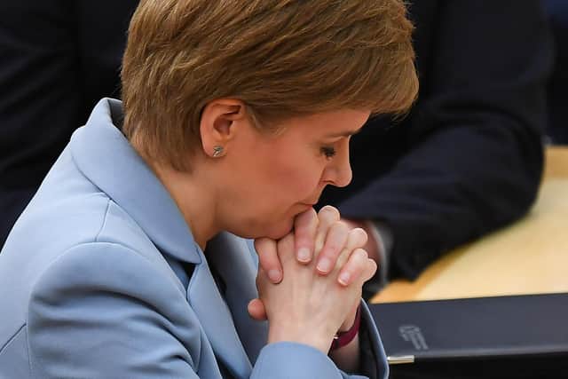 Nicola Sturgeon must ensure the Scottish Government remains focused on the NHS and other vital services while pursuing her independence ambition (Picture: Andy Buchanan/AFP via Getty Images)