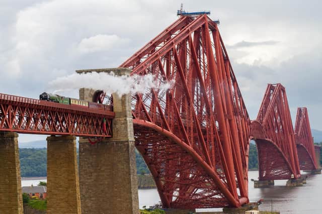 The steam locomotive Tornado will be powering passengers along the tracks between Edinburgh and Aberdeeen.