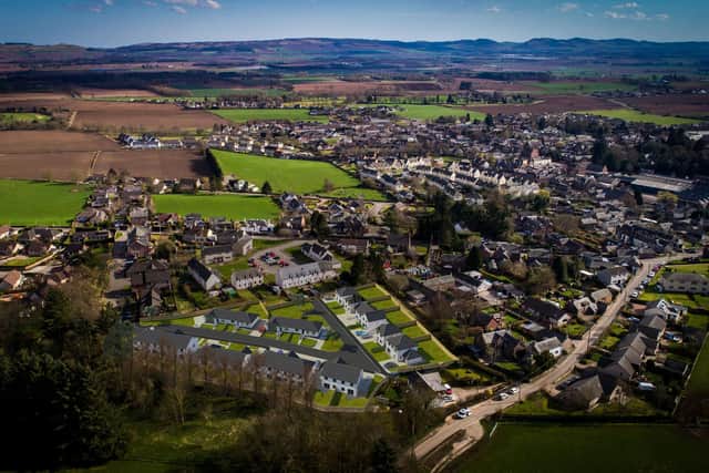 The new homes will be located in Alyth, a Perthshire village with a population of about 3,000, just off the A926.